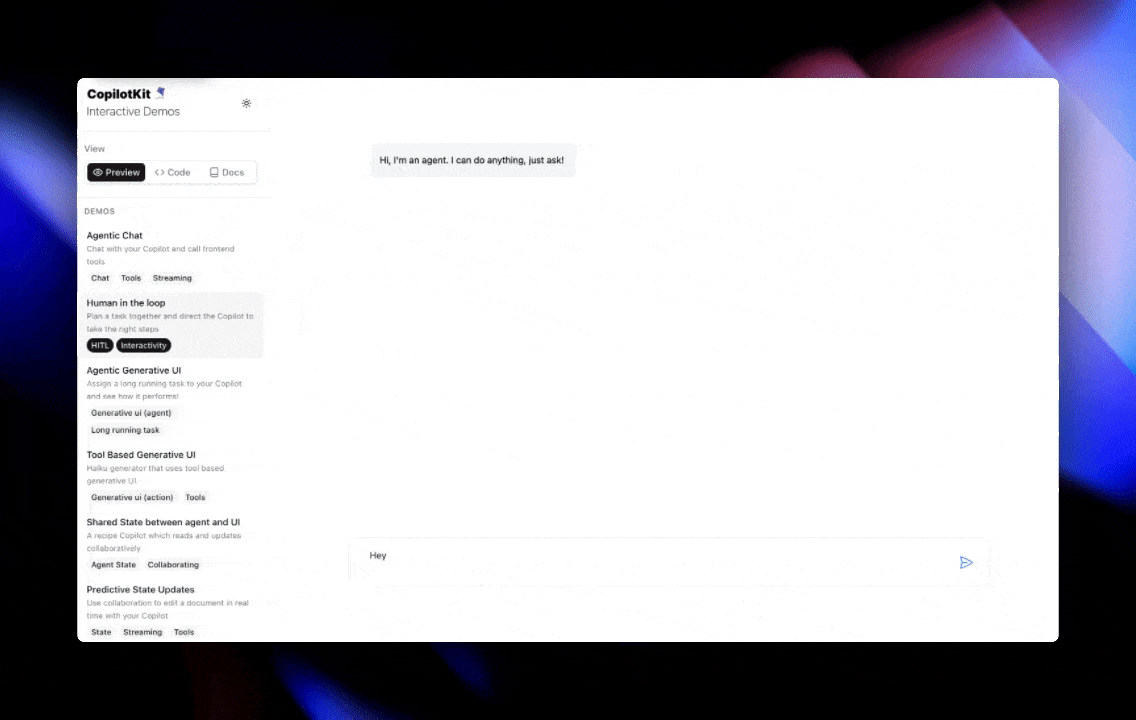 Key features of the integration